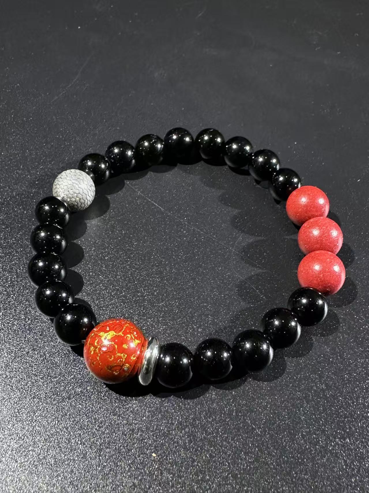 Black Obsidian Bracelet - Eclipse Atelier