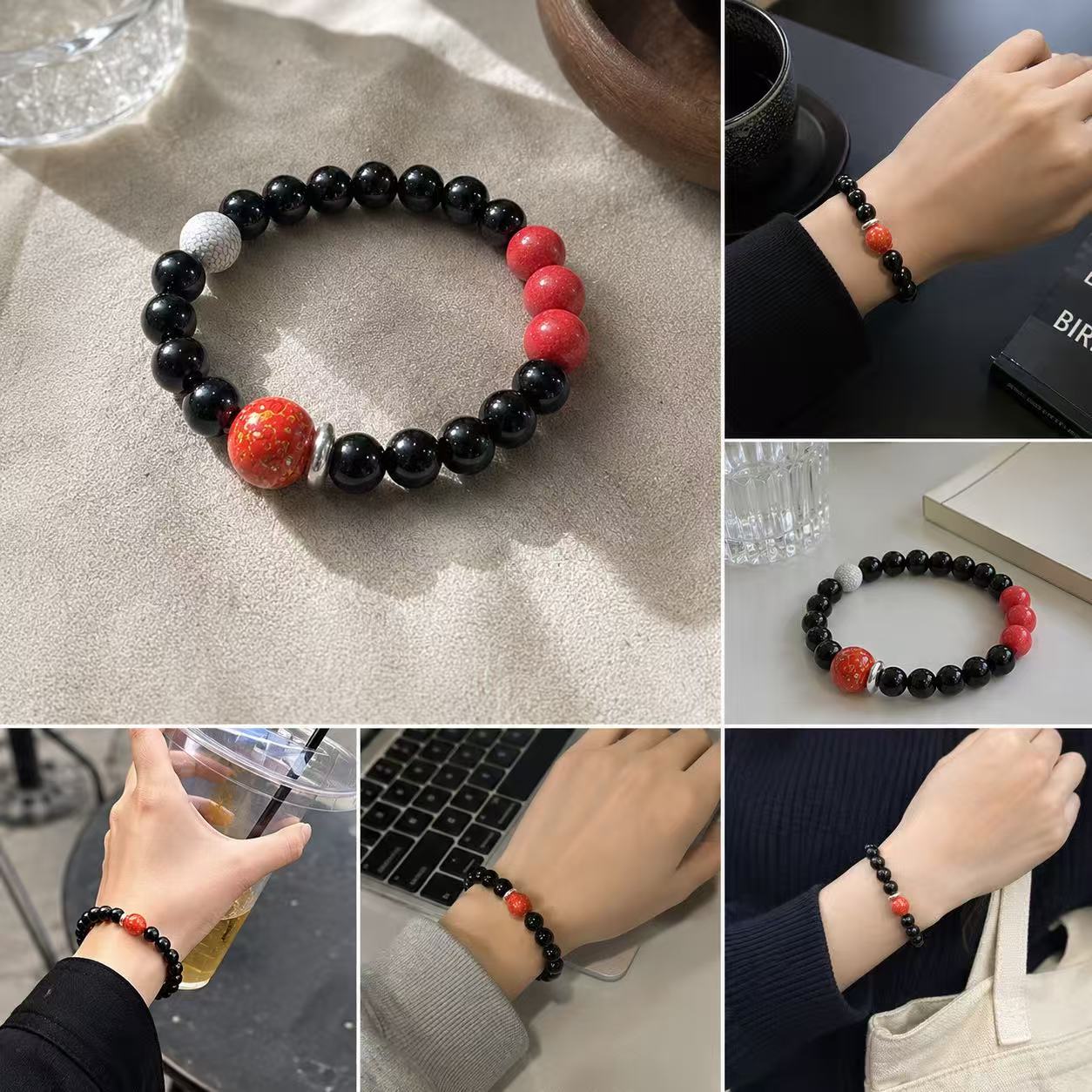 Black Obsidian Bracelet - Eclipse Atelier