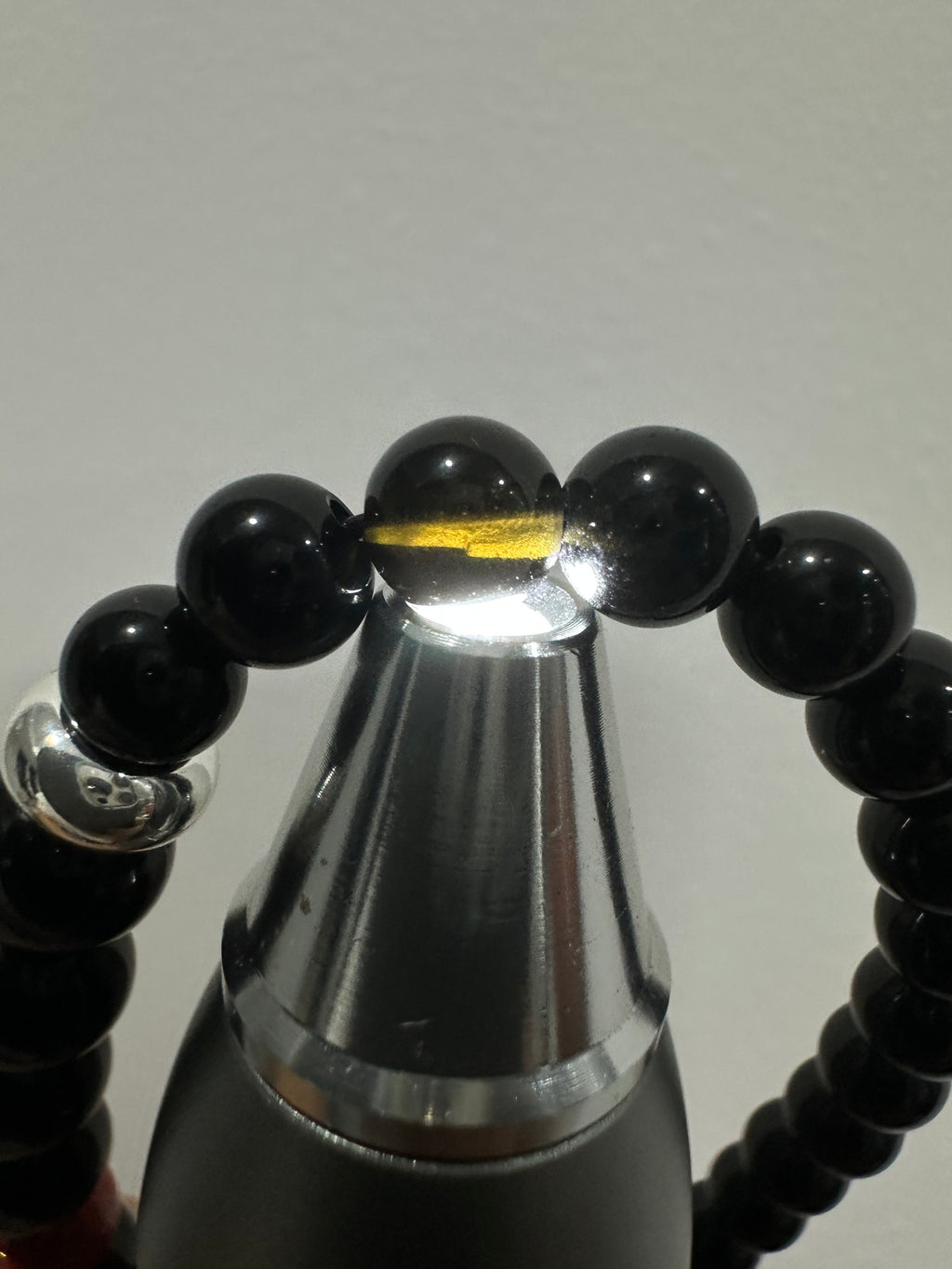 Minimalist Black Obsidian Bracelet, Spiritual Protection, Eastern Aesthetics, Everyday Styling