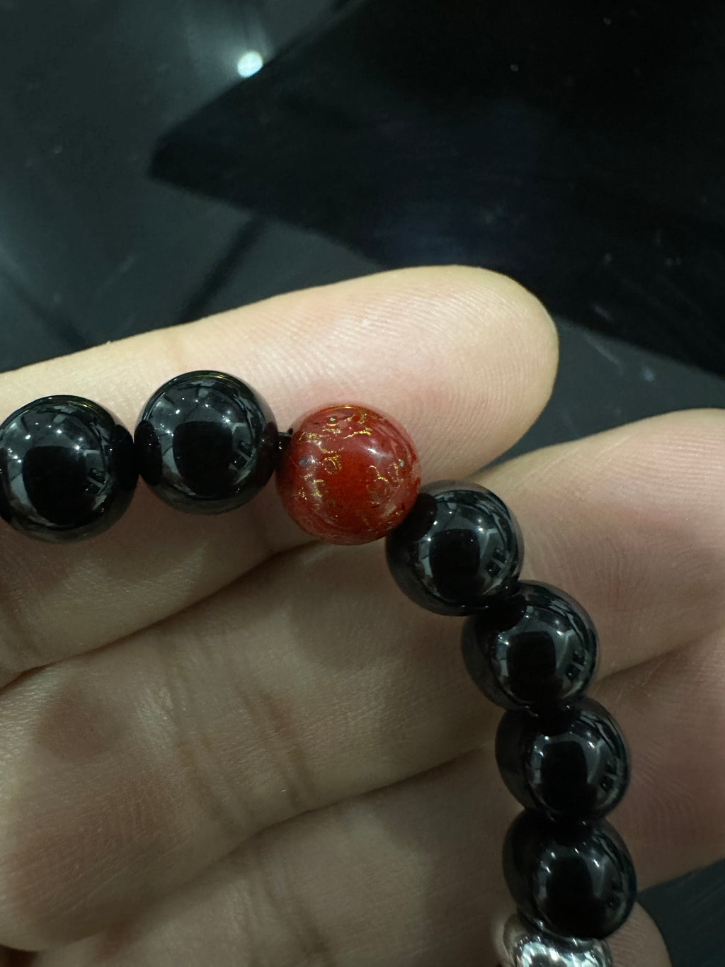 Minimalist Black Obsidian Bracelet, Spiritual Protection, Eastern Aesthetics, Everyday Styling
