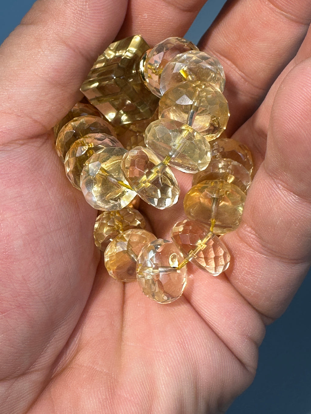 Citrine Bracelet,  Abundance Gemstone Jewelry, wealth, money, positive energy,  top tier crystal, 99.99% clarity.