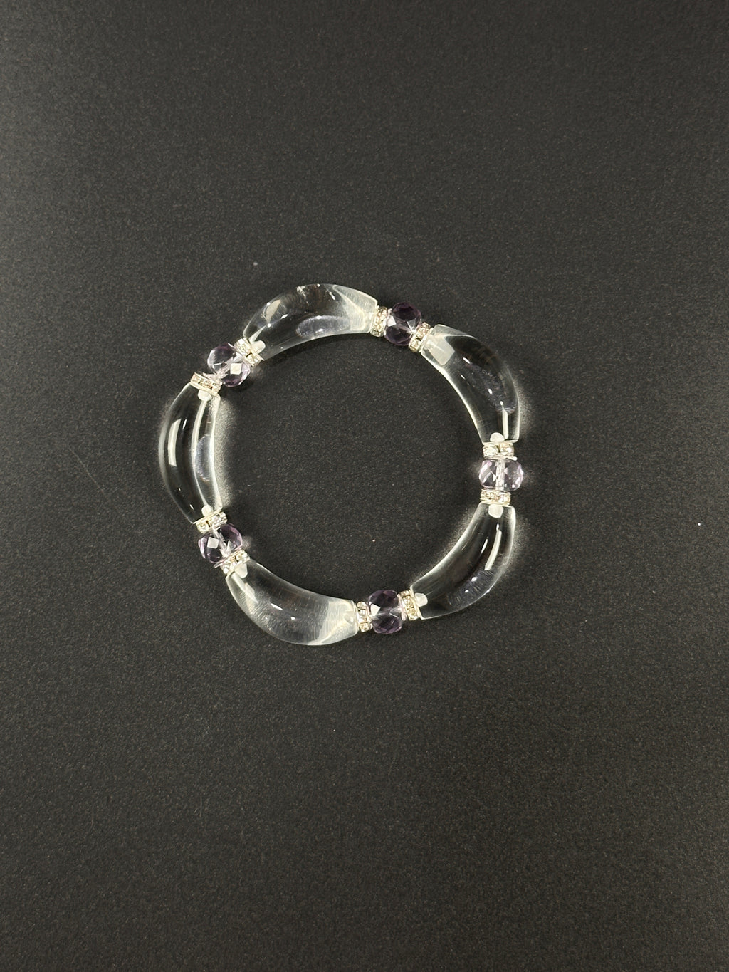 Natural clear quartz Bracelet,Spiritual energy Jewelry,birthday gift,artisan handmade bracelet,gift for girlfriend,unique designe gift,