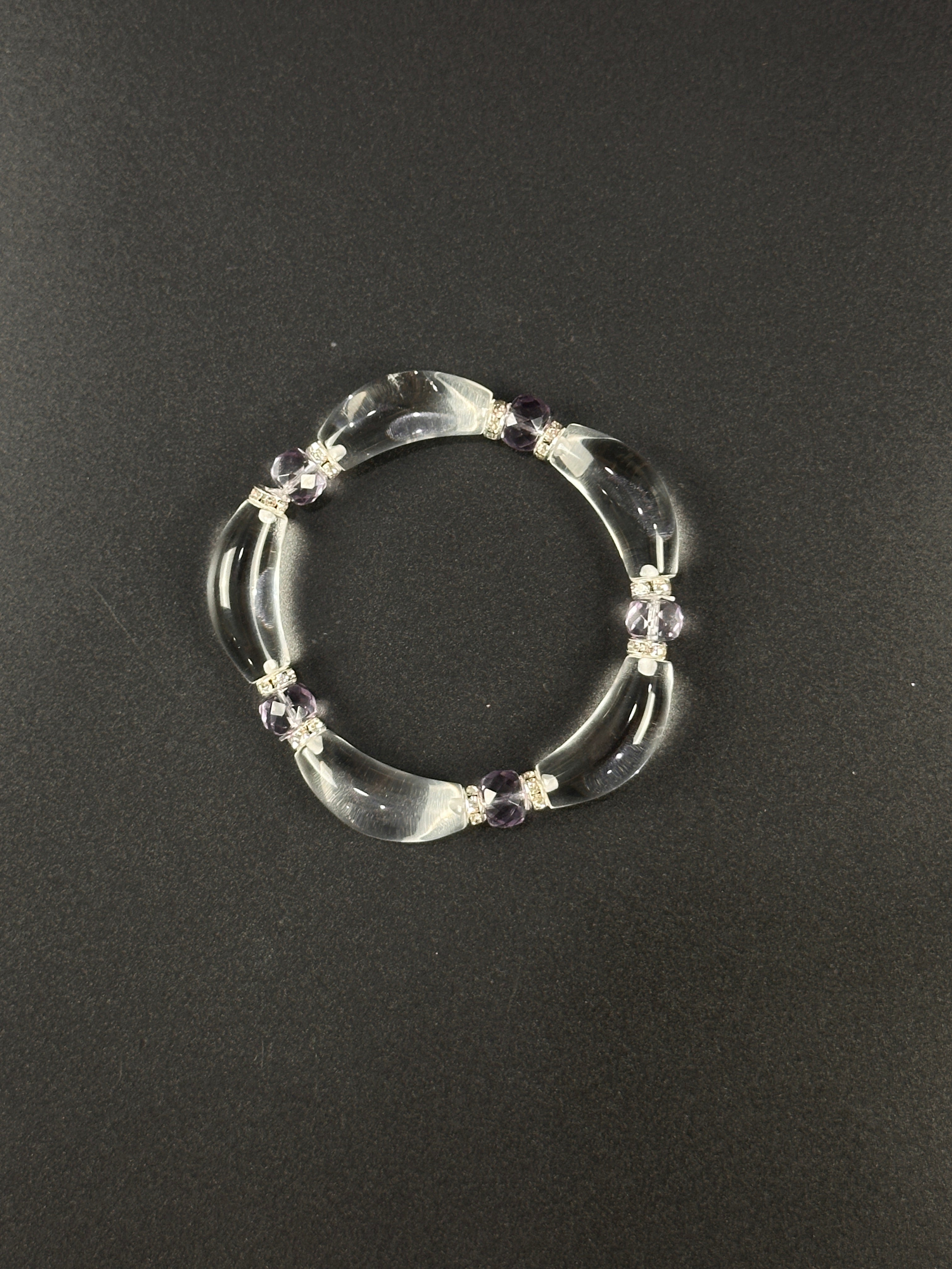 Natural clear quartz Bracelet,Spiritual energy Jewelry,birthday gift,artisan handmade bracelet,gift for girlfriend,unique designe gift,